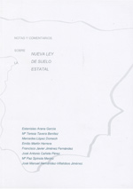 Notas y Comentarios sobre Nueva Ley de Suelo Estatal